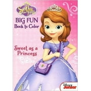 Bendon Sofia the First Jumbo 96 Pg. Coloring and Activity Book Sweet as a Princess
