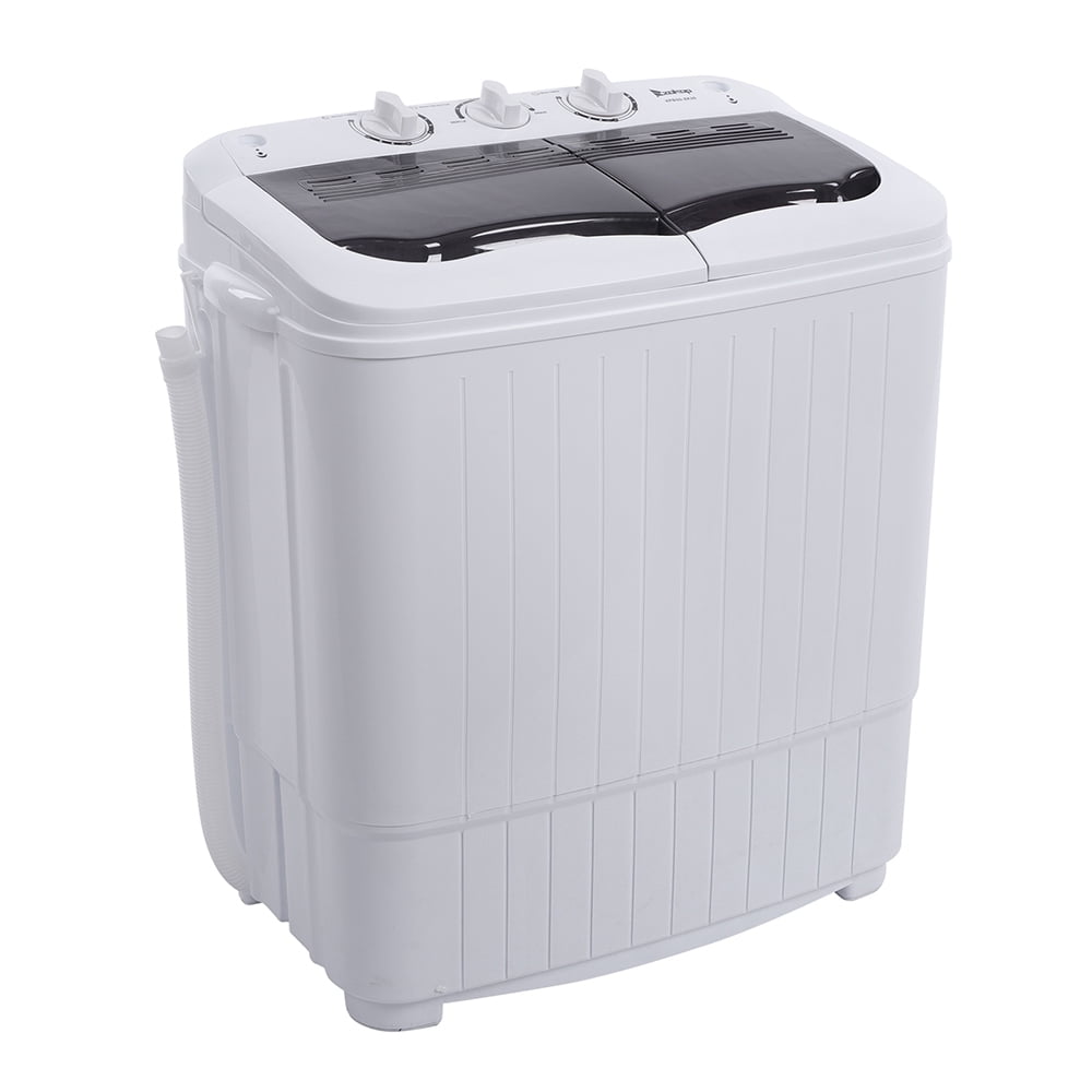 ZOKOP Portable Washing Machine, Compact Twin Tub with Builtin Drain