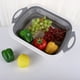 thumbnail image 5 of Tabla de cortar plegable 3 en 1 con lavaverduras y escurridor | Fregadero de cocina portátil multifunción para preparar alimentos | Paquete de 2 tablas de cortar plegables, 5 of 6