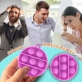 thumbnail image 3 of Llavero Fidget Sensory para niños y adultos HUOGUO Push Bubble, 3 of 5