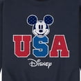 thumbnail image 3 of Disney - Americana - Mickey Usa - Men's Crew Neck Fleece Pullover, 3 of 5