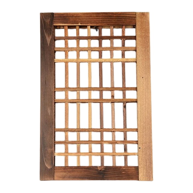 Adorno decorativo para ventanas, marcos de ventanas de madera rústica, marcos de ventanas de estilo rústico. 40cmx26cm