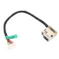 thumbnail image 2 of Conector de alimentación CC, material metálico, accesorios de computadora para HP 240 246 250 255 G4 G5 799736‑F57 813945‑001, 2 of 5