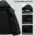 thumbnail image 5 of ZACPNCV Women's Packable Lightweight Full-Zip Puffer Jacket with Hood Quilted Winter Coat, 5 of 9