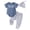 A03-Blue, variant on Sgkm Baby Clothes Boy Newborn Boy Outfits Basketball Graphic Romper Pants Hat Toddler Game Day 3pcs Outfit