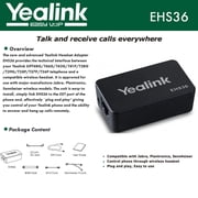 Yealink EHS36 IP Phone Wireless Headset Adapter