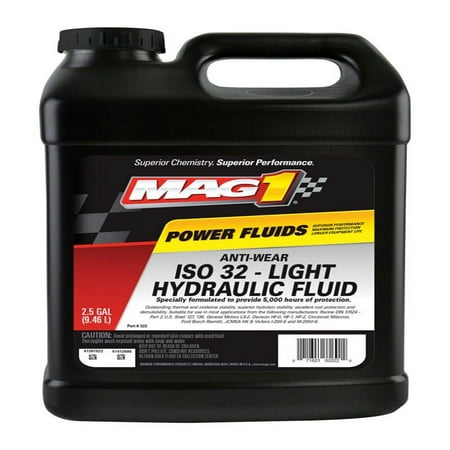Mag 1 Hydraulic Oil,Mag 1 AW,ISO 32,3 gal,Jug MAG00322