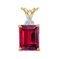 thumbnail image 2 of Tommaso Design� Created Ruby Pendant Necklace, 2 of 9