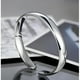 thumbnail image 5 of Nvzi Pulseras de brazalete, regalos para el día de la madre para mamá, joyas de pulsera, regalos para mamá, regalos de Navidad, regalos de cumpleaños - Plateado, 5 of 5