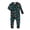 Baby, variant on Yuaguia Family Christmas Matching Pajamas Set, Merry and Bright Light Print Long Sleeve Tops and Black Pants, Holiday Sleepwear, Baby 9 Months
