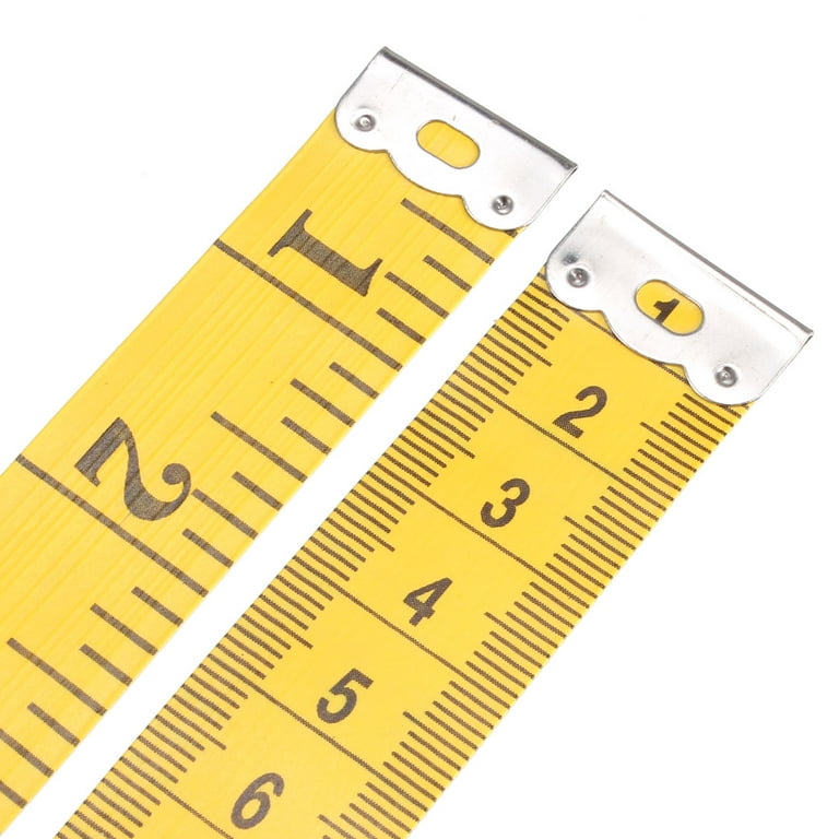 Measurement Tape - 1/2 x 150', Standard, Yellow - ULINE - 6 Rolls - S-7585