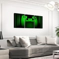 thumbnail image 3 of Hieng Gamer Canvas Wall Art for Living Room Game Controller Picture Wall Decor Gaming Gifts Bathroom Office Wall Art Gamepad Artwork Posters Green Wall Painting, 3 of 6