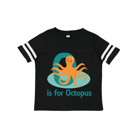 

Inktastic O is for Octopus Monogram Gift Toddler Boy or Toddler Girl T-Shirt