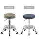 thumbnail image 5 of Balery White Dandelion Fundas de asiento para taburete de bar redondo de tela de terciopelo ajustables que protegen de arañazos y manchas para sillas de 14 a 17 pulgadas.-12 inch, 5 of 7