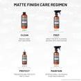 thumbnail image 6 of Matte Paint Cleanser - Easily Removes Grease & Heavy Dirt, Droppings, Tree Sap from Autos. Safe On All Matte Surfaces, Preserves The Look for Satin & Glossy Paint, 32 oz, 6 of 10
