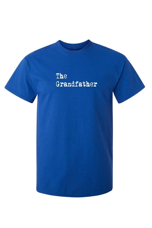 The Grandfather Sarcastic Humor Graphic Novelty Funny Tall T Shirt