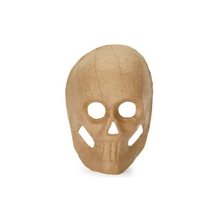 Darice Paper Mache Skull Mask 8.5