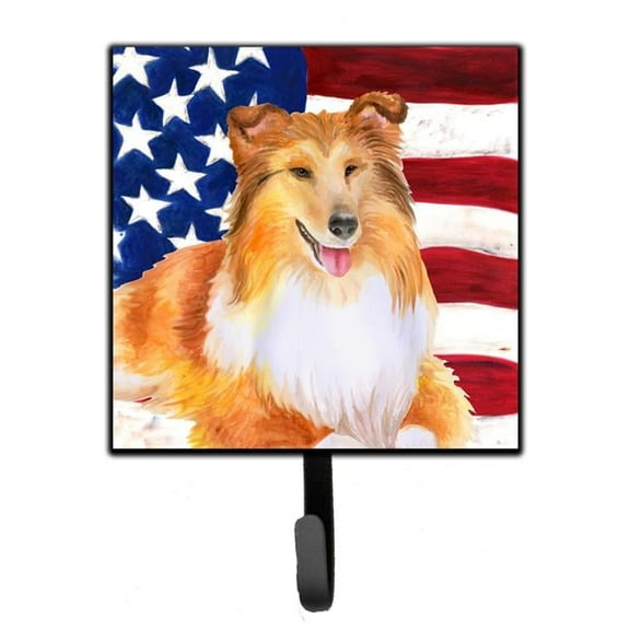Sheltie Patriotic Leash or Key Holder