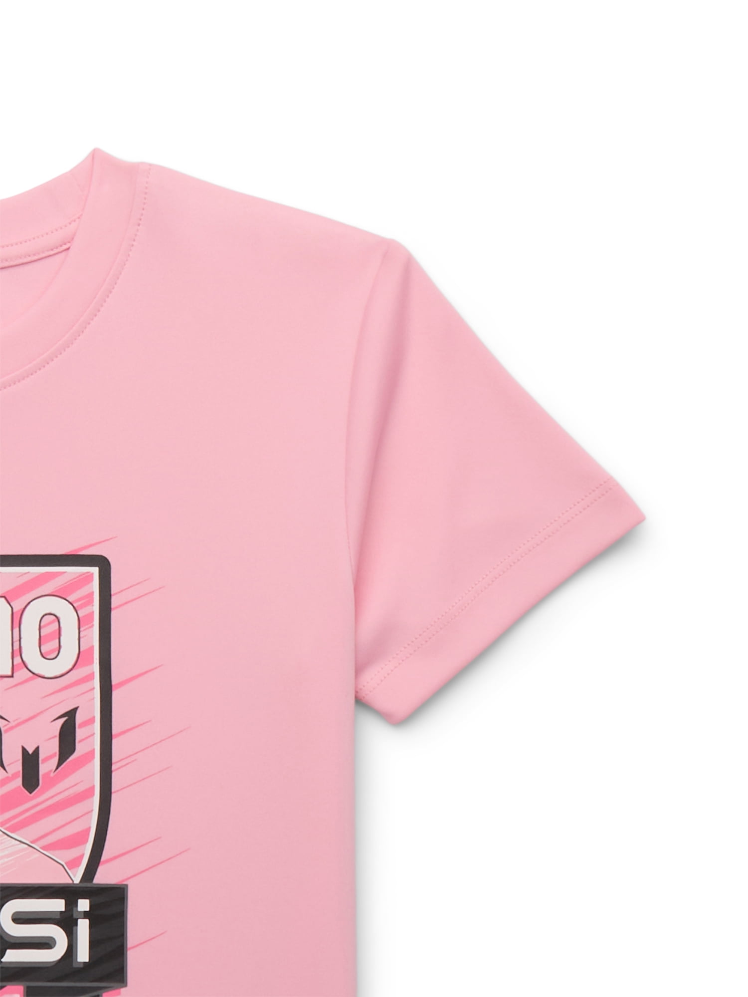 Messi Boys' Graphic Active Tee with Short Sleeves, Sizes 4-16