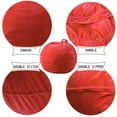 thumbnail image 4 of Kiplyki Wholesale Kids Stuffed Animal Plush Toy Storage Pouch Stripe Fabric Chair, 4 of 5