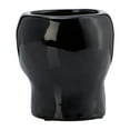 thumbnail image 6 of Sagebrook Home Ceramic 5" Skull Scented Candle, Black 14Oz, Round, Ceramic, Contemporary, 5"L X 5"W X 5"H, Solid Color, 6 of 8