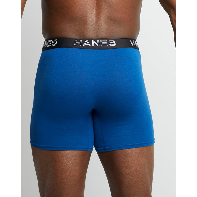 Hanes Men's Ultimate® ComfortFlex Fit® 4-Pk. Moisture-Wicking Stretch Boxer  Briefs - Macy's