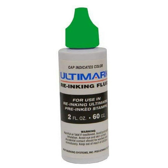 Ultimark Ink, 2 Oz. Bottle, Green