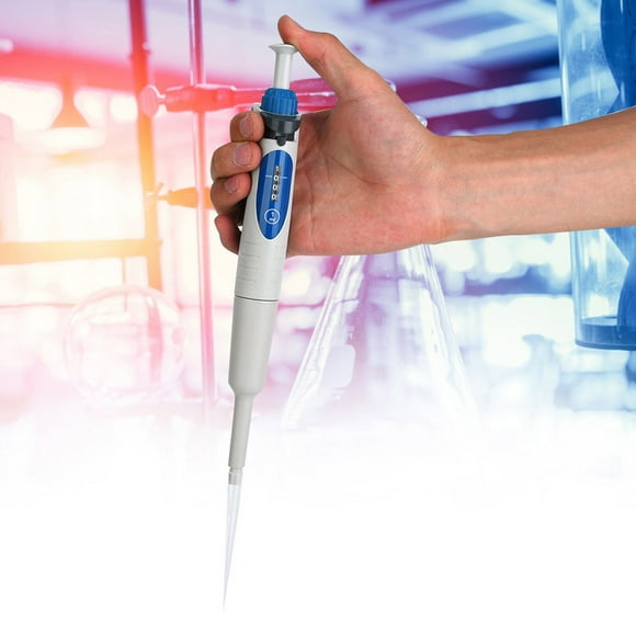 Pipette A1000 Micro Transfer Pipette Manual Adjustable Single Channel Pipette Pipet Pipettor 100-1000μl