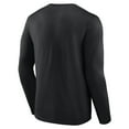 thumbnail image 3 of Men's Black Portland Trail Blazers Gradient Logo Long Sleeve T-Shirt, 3 of 3