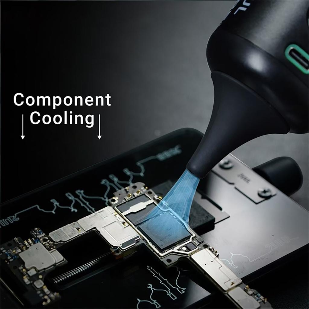 hejhncii Compressed Air Duster For Computer Keyboard 30W USB Charging Electric Cordless