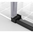 thumbnail image 5 of Elegant Kitchen & Bath SD101-6076MBK Tempered Glass & Metal Shower Door, Matte Black, 5 of 12