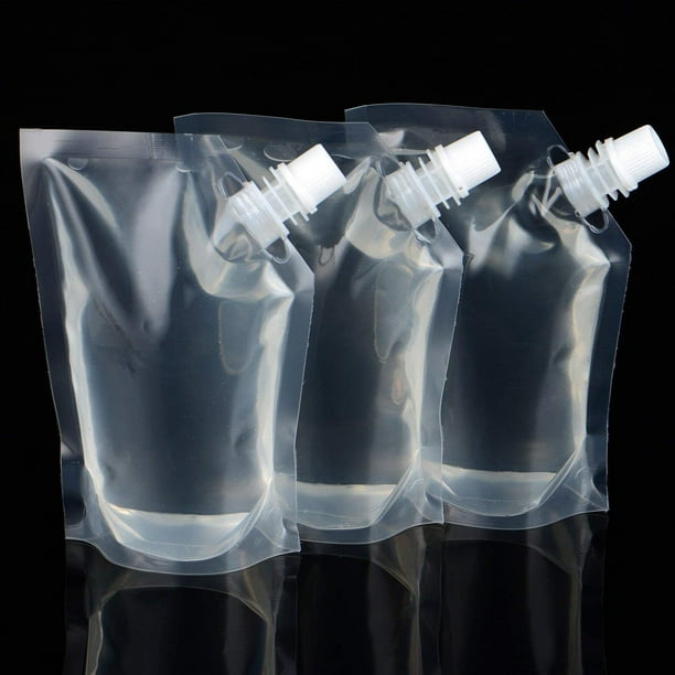 Plastic Liquor Pouch Drinks Flasks Concealable Drinking Flasks Cruise