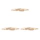 thumbnail image 3 of Banda de cintura Qarigey de moda Correas estrechas Hojas de metal multicolor Oro CBP277641, 3 of 6