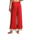 thumbnail image 6 of Jowowha Womens Liturgical Dance Sleeveless Dress Wide Leg Pants 2-piece Performance Outfit Red L, 6 of 7