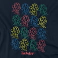thumbnail image 2 of Twister Retro Fashion Icon Women's T Shirt, Navy, X-Large, 2 of 6