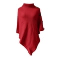 thumbnail image 4 of Manteau Chandail Col Montant Uni pour Femmes, 4 of 4