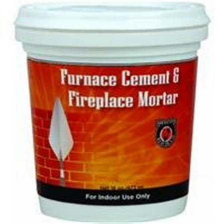 Meeco's Red Devil 1/2 Pt. Gray Furnace Cement & Fireplace Mortar 1352