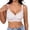 White, variant on Seamless Soft Support Wireless Bralette with Lift, Back Smoothing & Full Coverage – Scalloped Racerback Everyday Comfort Push-Up Bra for Women