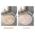 thumbnail image 7 of Blasgw Round Rug For Girls Bedroom,Circle Rug For Room,Carpet For Teen Girls Room,Circular Rug For Nursery Room,Fuzzy Plush Rug For Dorm,Cute Room Decor For Baby Multicolor, 7 of 7