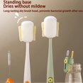 thumbnail image 2 of Transemion 5 In 1 CleanBrush Set Handle Baby Bottle Portable Goblet Brushes Easy to Clean, Multifunctional for Various Water yellow, 2 of 6