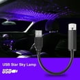 thumbnail image 2 of Luces Nocturnas con Proyector de Estrellas Románticas Lámpara de Noche USB Romántica Flexible para Automóviles Dormitorio de Fiesta en el Techo ANGGREK Otros, 2 of 8