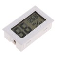 thumbnail image 3 of 2x Termómetro Digital Higrómetro Medición De Temperatura -50 ℃ ~ 70 ℃ Herramientas Manuales Fontanería SM SunniMix Termómetro digital LCD, 3 of 6