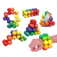 thumbnail image 1 of Deformable Decompression Ball Puzzle DIY Puzzle Rubik's Cube Ball Novel Strange Relief Vent Toy Gong Bohan unisex, 1 of 1