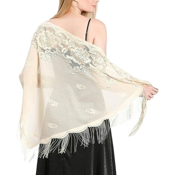 lanema Tulle Mantilla for Woman Mantilla Outdoor Church Prayer Scarf for Lady Wrap