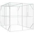 thumbnail image 4 of vidaXL Bird Cage Anthracite 210 x 304 x 213 cm Galvanized steel, 4 of 5