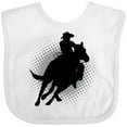 thumbnail image 3 of Inktastic Rodeo Rider Team Roping Boys Baby Bib, 3 of 4