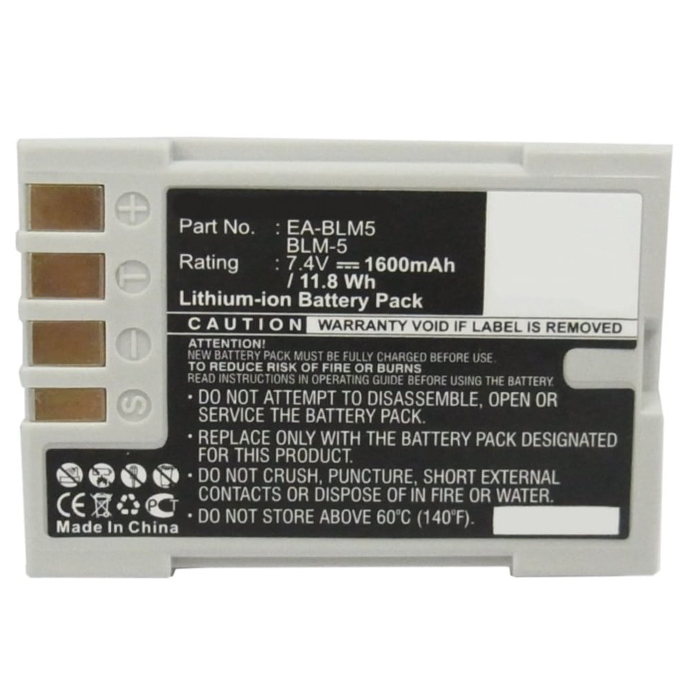 SDR-H85A SDR-S50 HDC-SD60 Premium Battery for Panasonic HDC-SD40 HDC-HS60K 