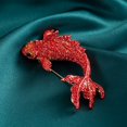 thumbnail image 5 of Broche de animales Moda para mujer Diamante de imitación de cristal único Pasador de seguridad de solapa esmaltado vintage, Ropa Joyería Ropa Mochila Chaqueta Sombrero Decoración DIY, 5 of 5