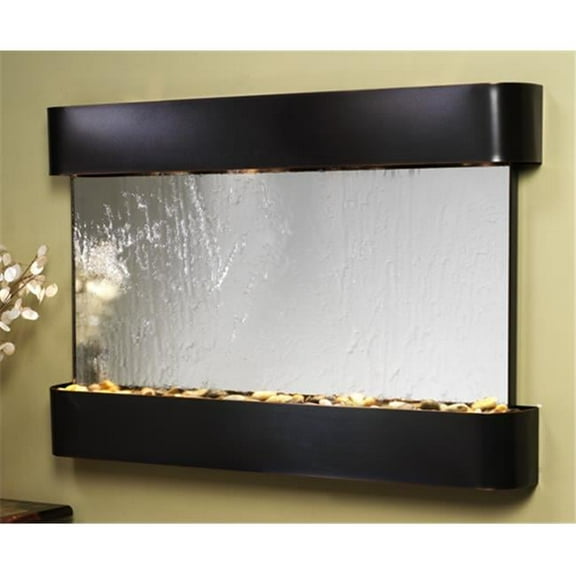 Sunrise Springs - Silver Mirror Wall Fountain