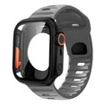 thumbnail image 1 of Correa de Silicona Deportiva con Case 360 de Vidrio Templado para Apple Watch, 1 of 5
